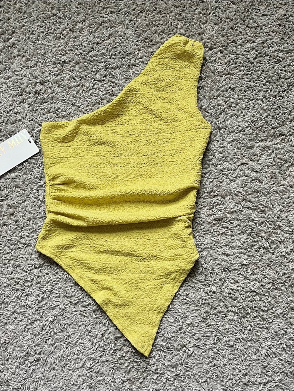 Asymmetrical blouse